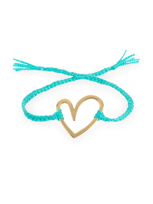 JBH BRL-AQ Braid L Aquamarine Bracelets